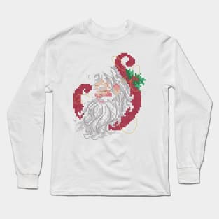 S Is For Santa Portrait Long Sleeve T-Shirt